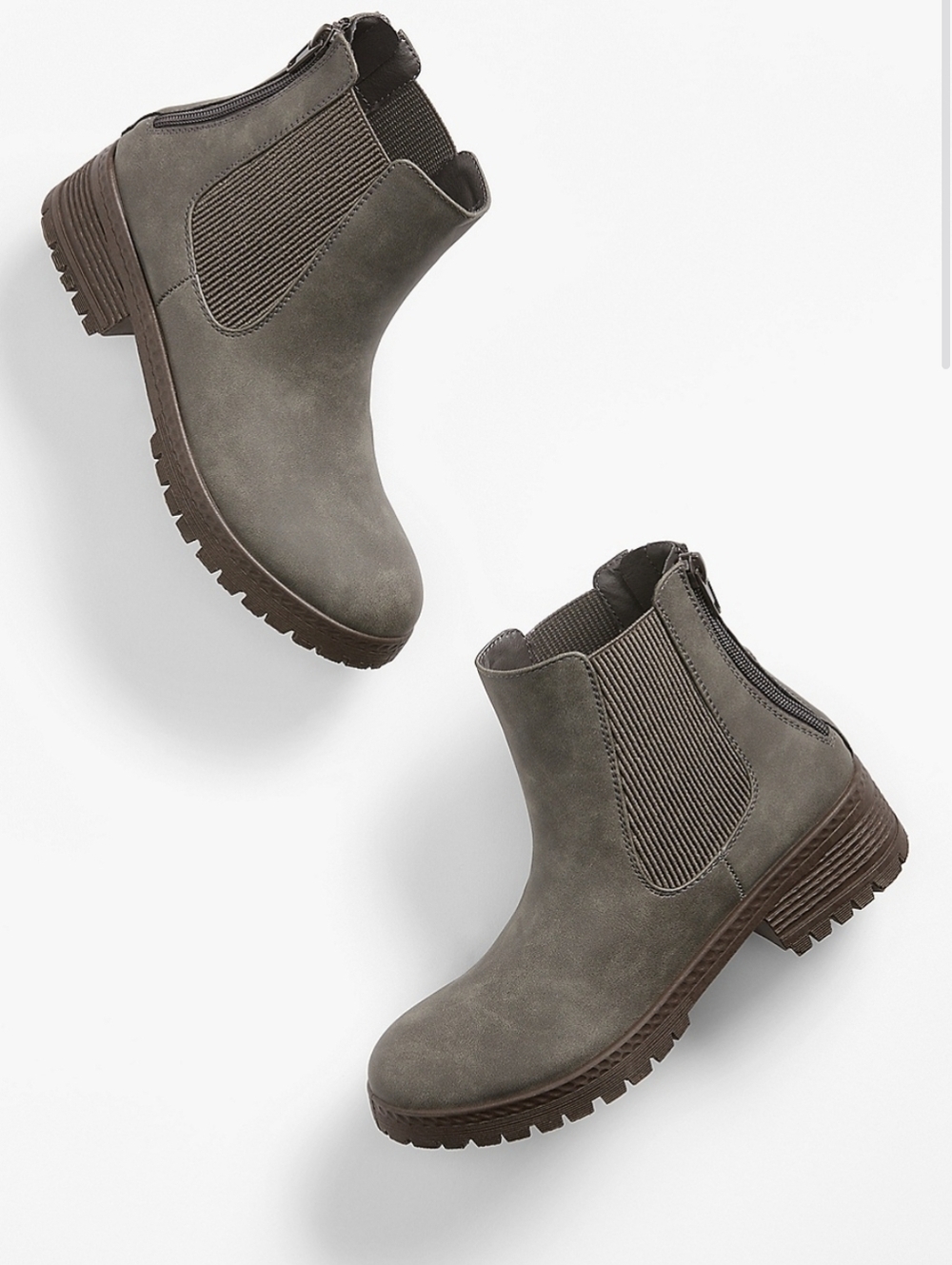 Maurices Anna Double Zipper Boots